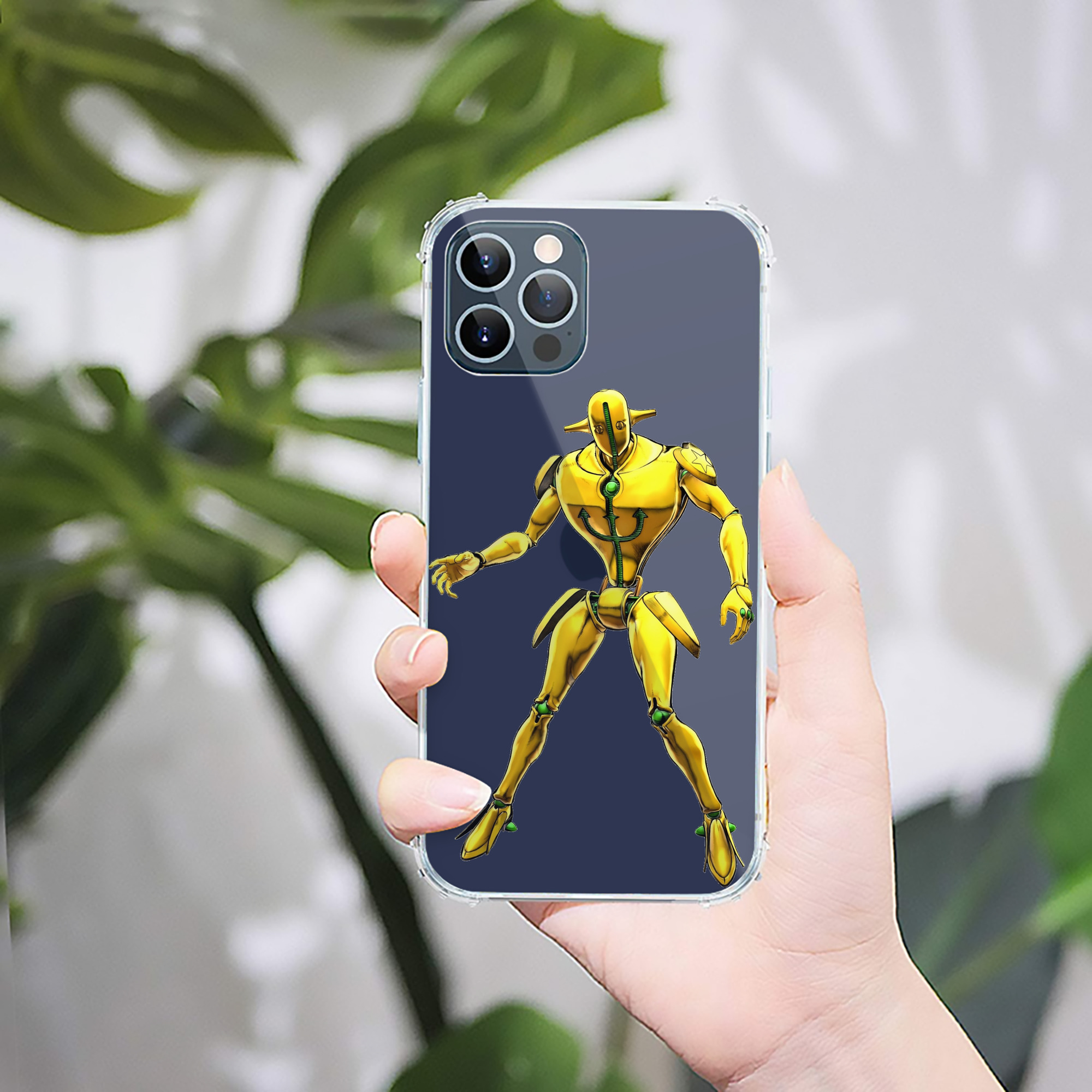 （画像用） ジョジョの奇妙な冒険 JoJo's Bizarre Adventure 【iPhone 12シリーズ対応】透明スマホケース（クリアソフトケース）